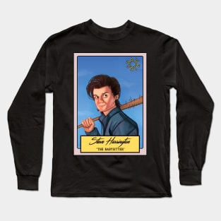 Steve "the babysitter" Harrington Long Sleeve T-Shirt